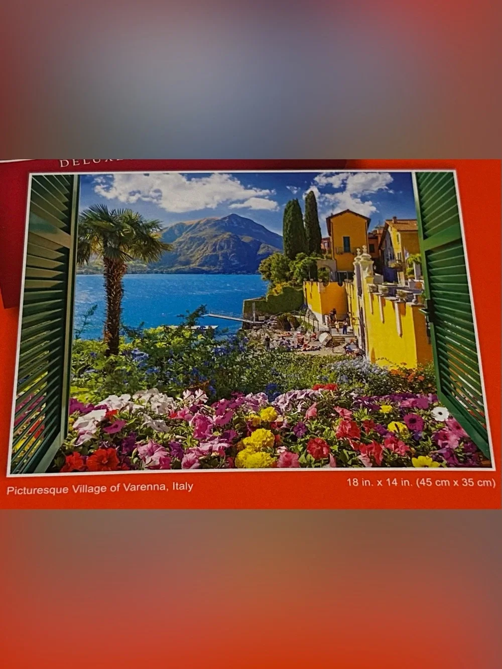 New “Picturesque Village of Varenna, Italy” 500 Pieces 18” x 14” Puzzlebug